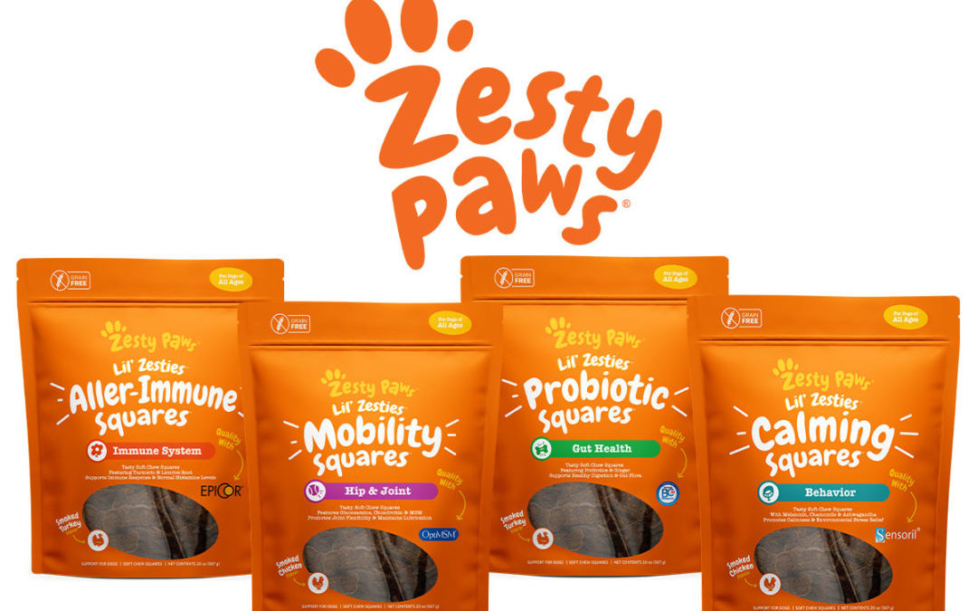 Pet Food Processing: Zesty Paws launches new line of functional dog treats