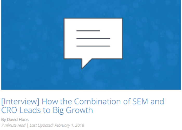 The Good Group: [Interview] How the Combination of SEM and CRO Leads to Big Growth