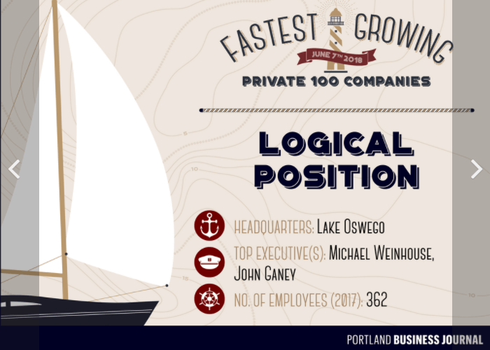 Portland Business Journal: Fastest Growing Private 100