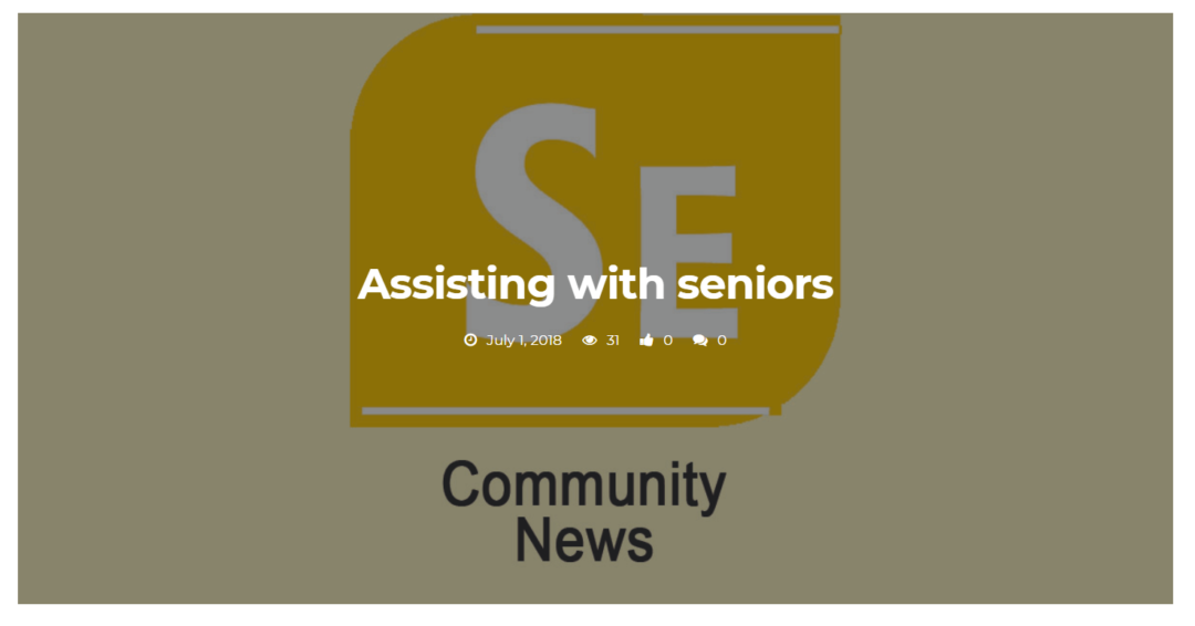 Southeast Examiner: Assisting with seniors