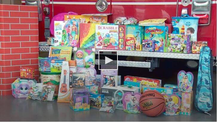 KATU ABC: Portland firefighters keep up century tradition of collecting presents for children