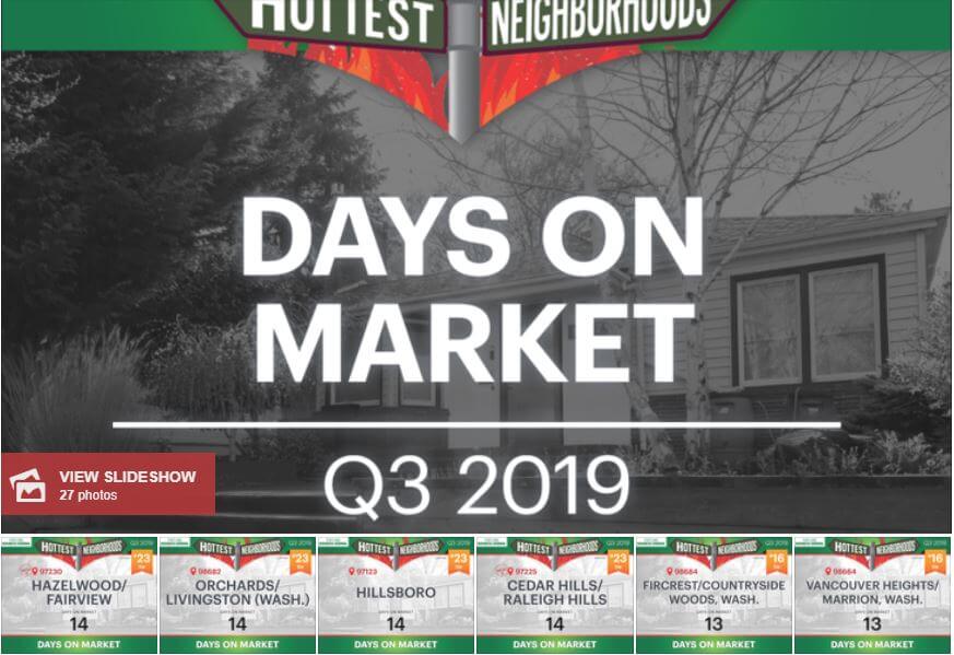 Portland Business Journal: Hottest ‘Hoods: The fastest-selling neighborhoods in Q3 2019