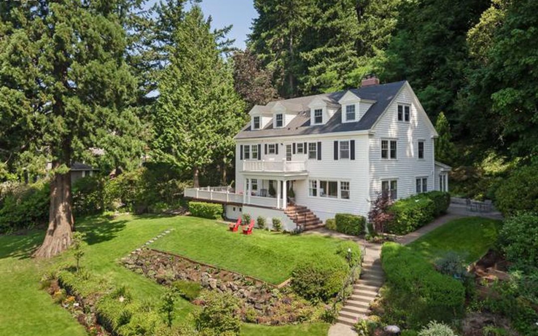 Oregonlive: On the market: Homes for sale with a wraparound porch to socialize from a distance