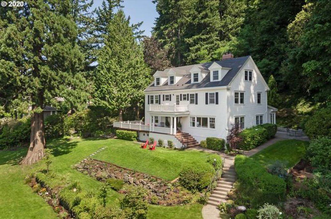 Oregonlive: On the market: Homes for sale with a wraparound porch to socialize from a distance