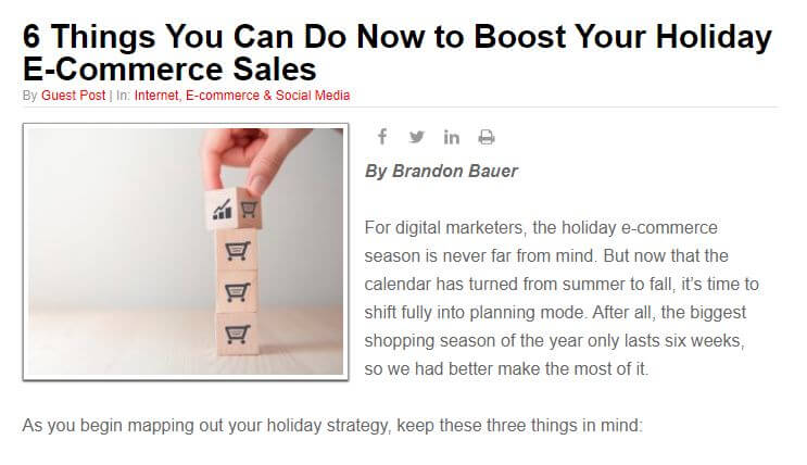 Allbusiness: 6 Things You Can Do Now to Boost Your Holiday E-Commerce Sales